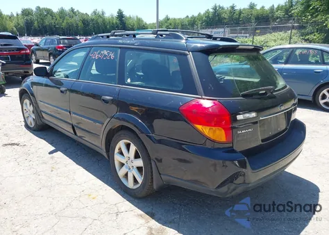 2007 Subaru Outback 2.5I/2.5I Basic/2.5I L.l. Bean Edition from USA, damaged, VIN 4S4BP61C077342156